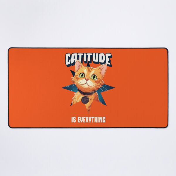 Item preview, Catitude Is Everything baby cats. designed and sold by "Vibe & Style Merch".