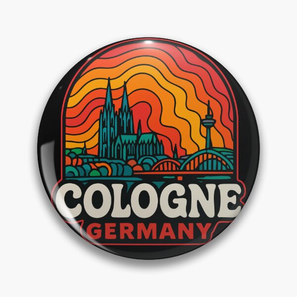 Item preview, Cologne Germany Trippy Art Travel designed and sold by TomFrontierArt.