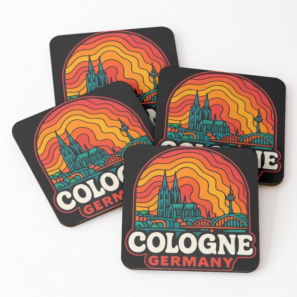Item preview, Cologne Germany Trippy Art Travel designed and sold by TomFrontierArt.