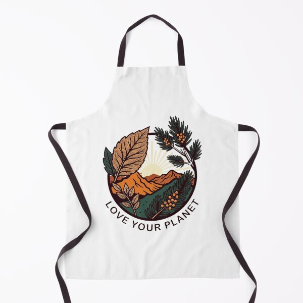 Item preview, Love Your Planet – Retro Eco Badge T-Shirt designed and sold by EcoArtTees.