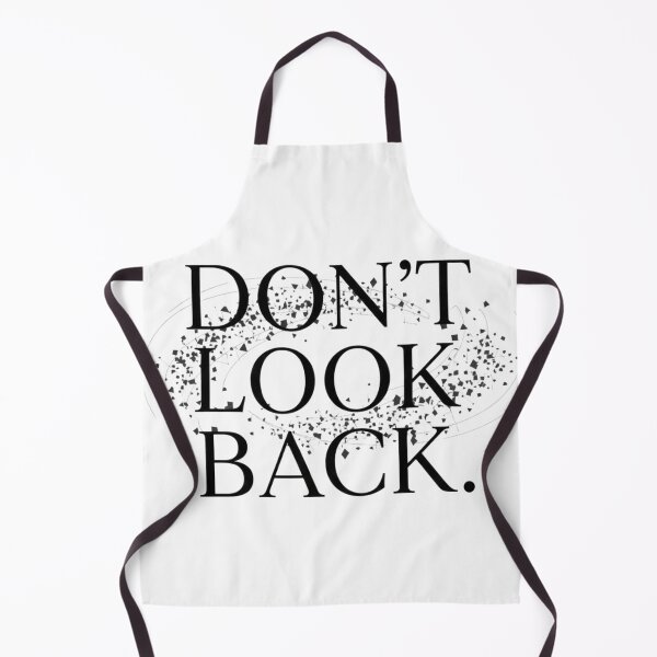 Item preview, DON'T LOOK BACK T-shirt | Minimalist Motivation, Future Focus & Perseverance Quote Tee designed and sold by MINIMA.LIGN.