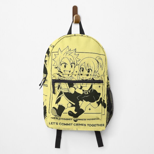 Item preview, Let’s Commit Crimes Together – Natsu x Lucy Inspired Design - Fairytail Fanart designed and sold by One Planet One Humanity.