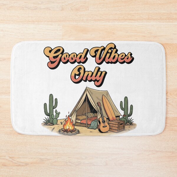 Item preview, Good Vibes Only Desert Camping Design designed and sold by SoulenCify.