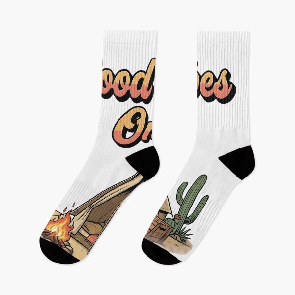 Item preview, Good Vibes Only Desert Camping Design designed and sold by SoulenCify.