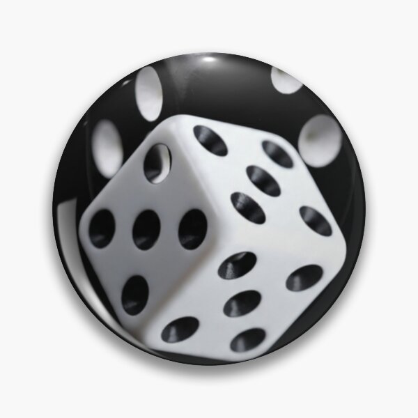 Item preview, Dice or Die – Pipped Dice d6 of Luck & Destiny - Dice Roll Game Edition designed and sold by TheNatureTalent.