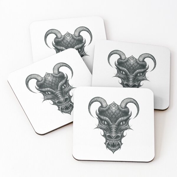 Item preview, Horned Dragon Cut Out designed and sold by Lizzy B.