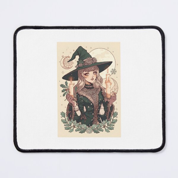 Item preview, Yuletide Witch of the Winter Solstice designed and sold by PixelInfinite.