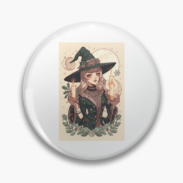 Item preview, Yuletide Witch of the Winter Solstice designed and sold by PixelInfinite.