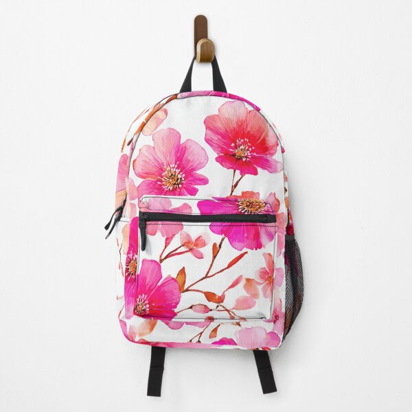 Item preview, Pink Bloom Flowers Seamless Pattern designed and sold by BonaDesignsArt.