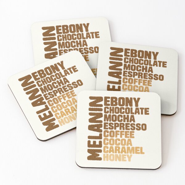 Item preview, Melanin Ebony Chocolate Mocha Coffee Cocoa Vintage  designed and sold by SunfullyYours.