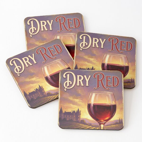 Item preview, DRY RED BOLD AND TIMELESS Vintage 1950s French Vineyard Poster designed and sold by Cozy-Old-Pub.