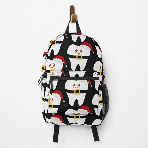 Item preview, Festive Tooth Character Dressed in Santa Hat and Belt designed and sold by Pe.peach.