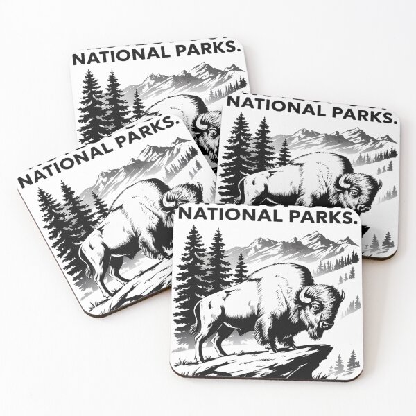Item preview, Protect Our National Parks Bison Vintage Support Parks designed and sold by KotexTemu.