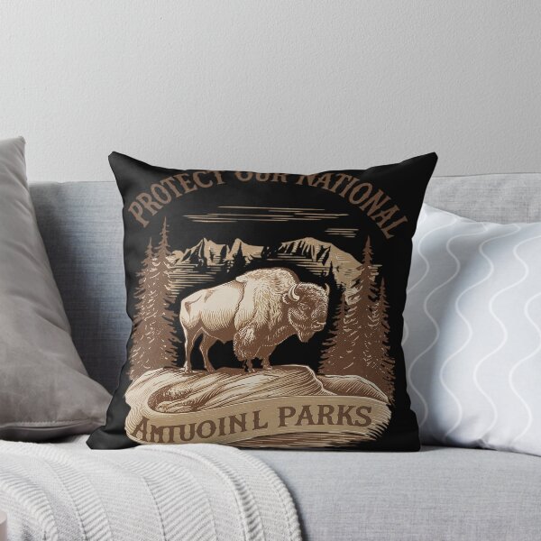 Item preview, Protect Our National Parks Bison Vintage Support Parks1  designed and sold by KotexTemu.