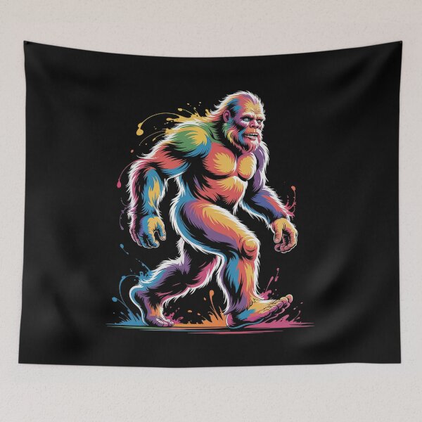 Item preview, Bigfoot Painting designed and sold by Elenasriveras.