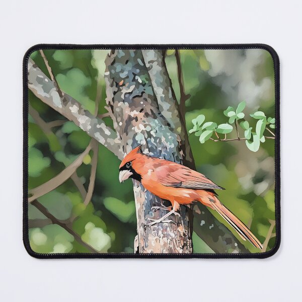 Item preview, Cardinal in the Maple Tree designed and sold by tomorrowsart.