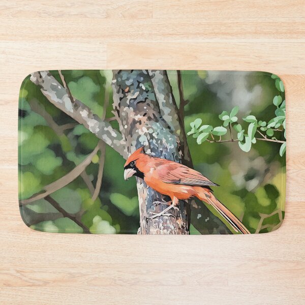 Item preview, Cardinal in the Maple Tree designed and sold by tomorrowsart.
