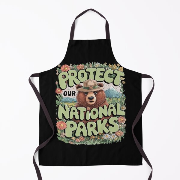 Item preview, Protect Our National Parks Cute Ranger Bear Nature Wildlife  designed and sold by KotexTemu.