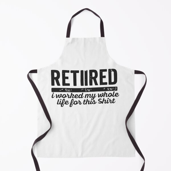 Item preview, retired i worked my whole life for this shirt,Grandpa Retirement Gift designed and sold by CloudyPress.
