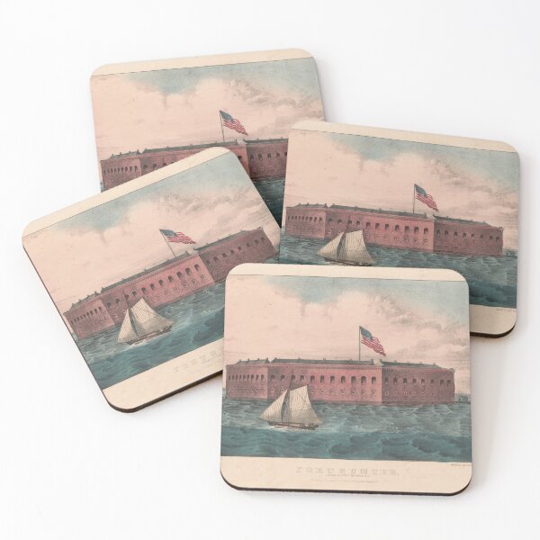 Item preview, Fort Sumter Charleston South Carolina 1860 designed and sold by Art For History Geeks.