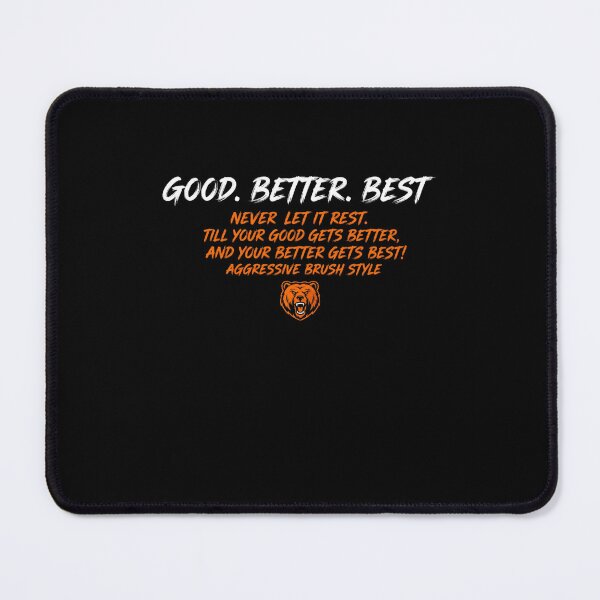 Item preview, Good Better Best - Aggressive Sports Motivation designed and sold by SofenArt.