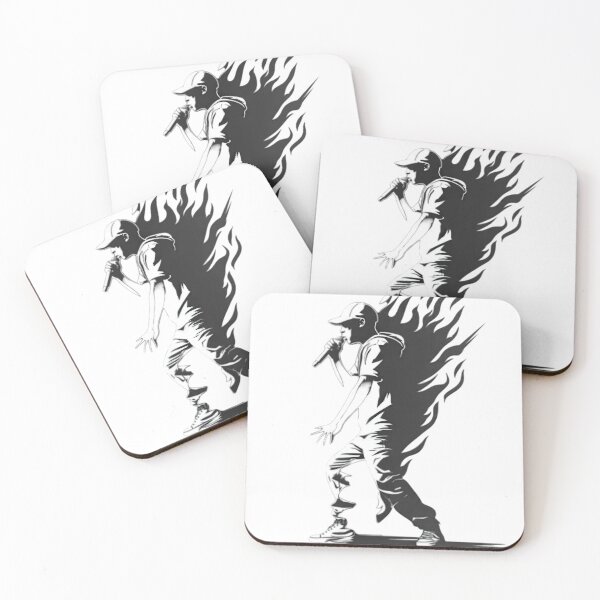 Item preview, Dynamic Hip Hop Artist Silhouette - Street Dance Illustration designed and sold by Kruti Collection.