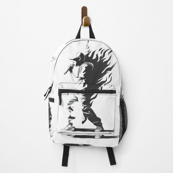 Item preview, Dynamic Hip Hop Artist Silhouette - Street Dance Illustration designed and sold by Kruti Collection.