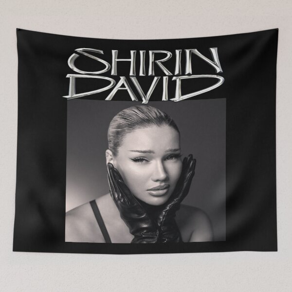 Item preview, Shirin David – Vintage Pop Art Vector Portrait designed and sold by Finkawt.