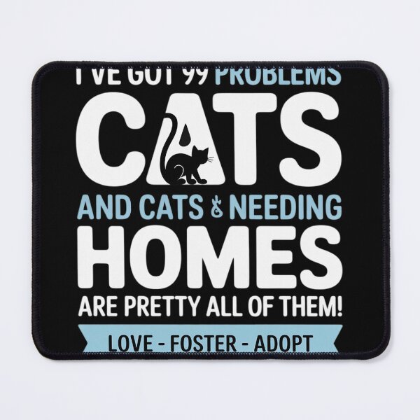 Item preview, Love Foster Adopt Cat Adoption Quotes Animal Rescue Cat designed and sold by NailMolisa.