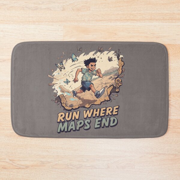 Item preview, Run Where Maps End designed and sold by Grow with Rachel.