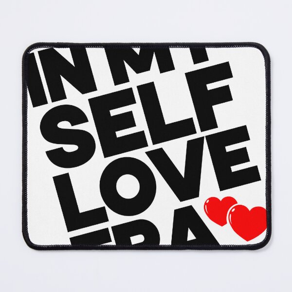 Item preview, IN MY SELF LOVE ERA, Typography Valentine's Day quotes design for Lovers, diagonal orientation, W designed and sold by HGstudioDesign.
