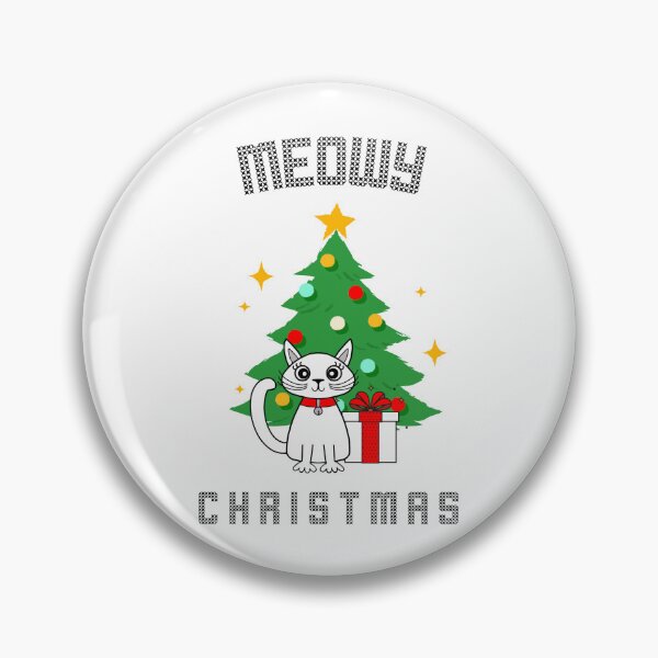 Item preview, Meowy Christmas Cat Tree designed and sold by Sartoris Art.
