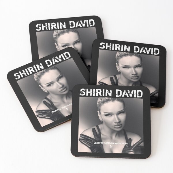 Item preview, Shirin David – Vintage Pop Art Vector Portrait designed and sold by Finkawt.