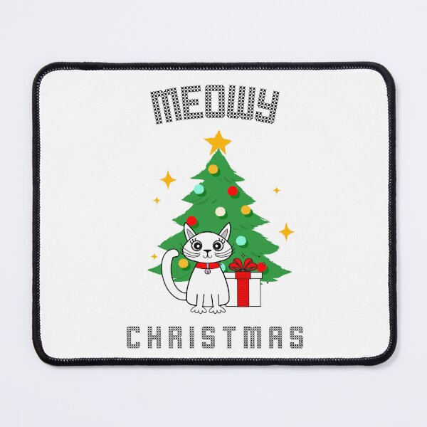 Item preview, Meowy Christmas Cat Tree designed and sold by Sartoris Art.