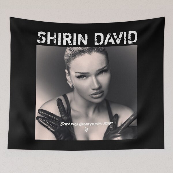 Item preview, Shirin David – Vintage Pop Art Vector Portrait designed and sold by Finkawt.