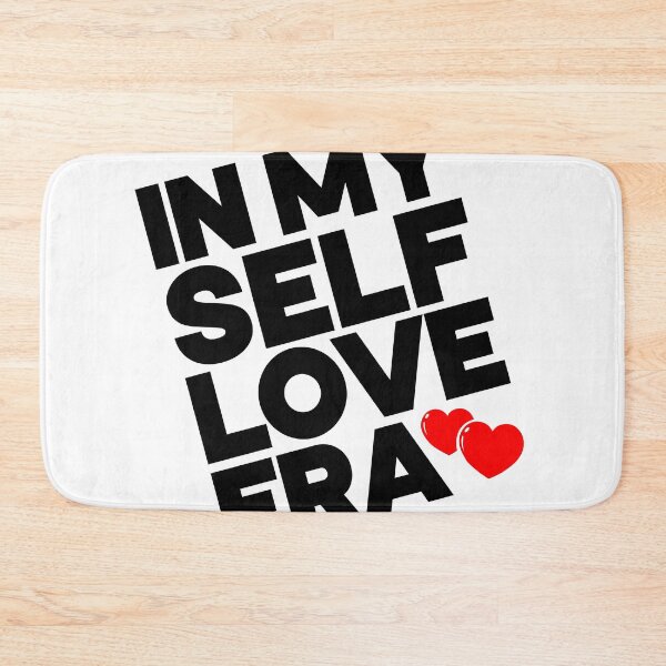 Item preview, IN MY SELF LOVE ERA, Typography Valentine's Day quotes design for Lovers, diagonal orientation, W designed and sold by HGstudioDesign.