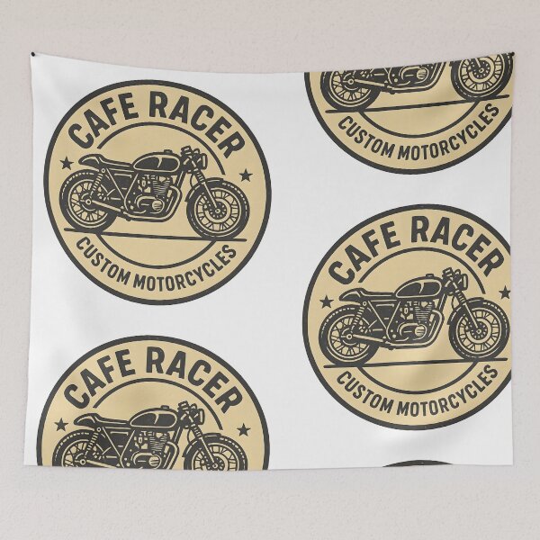 Item preview, Vintage Motorcycle – Retro Biker Emblem designed and sold by Dax Studio.