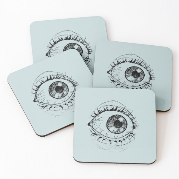 Item preview,  Human Eye | simple and Minimalist | Hand-Drawn designed and sold by Half Mess.