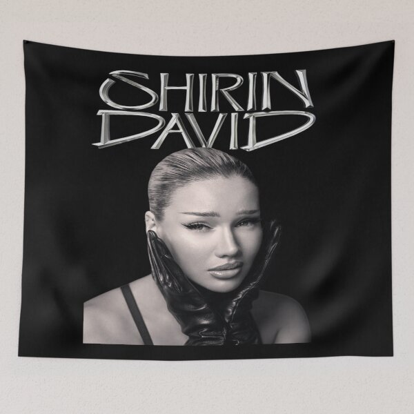 Item preview, Shirin David – Vintage Pop Art Vector Portrait designed and sold by Finkawt.