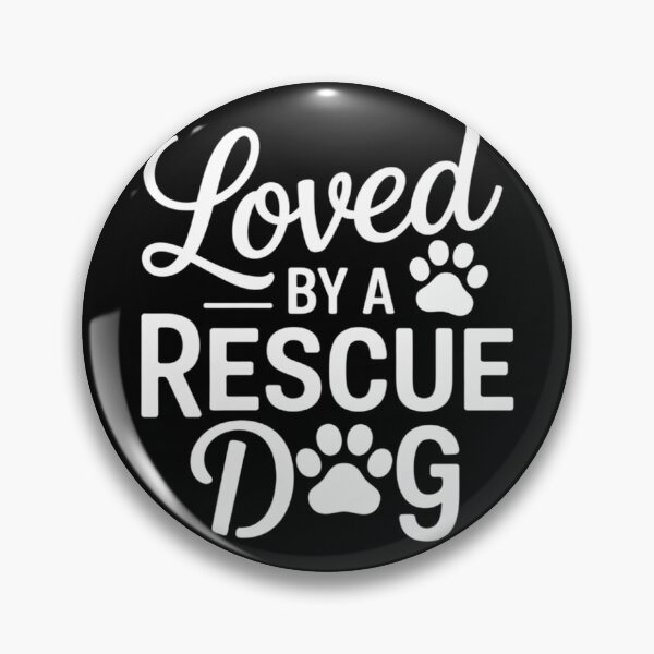 Item preview, Loved By A Rescue Dog - Foster Mom Rescue Dad  designed and sold by NailMolisa.