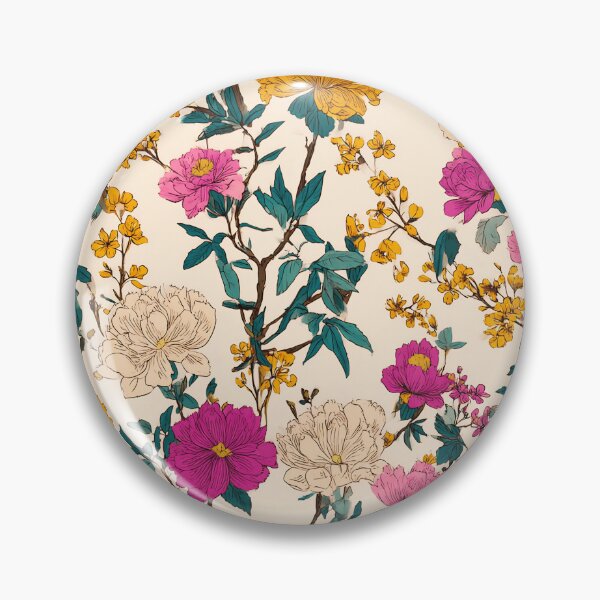 Item preview, Boho Floral Seamless Pattern designed and sold by BonaDesignsArt.