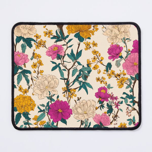 Item preview, Boho Floral Seamless Pattern designed and sold by BonaDesignsArt.