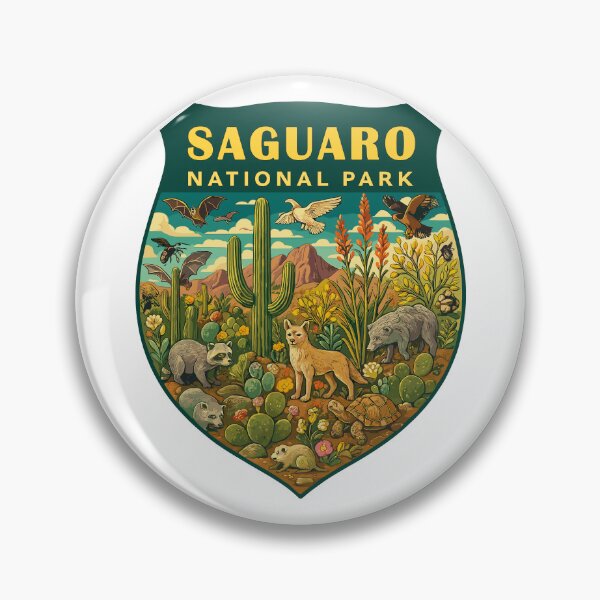 Item preview, Saguaro National Park Arizona Desert Cactus Sticker designed and sold by Ismeal Von.