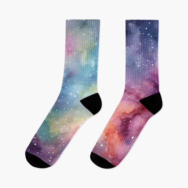 Item preview, Colorful Watercolor Galaxy 07 designed and sold by CharlieDesings.