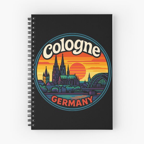 Item preview, Cologne Germany Retro Travel designed and sold by TomFrontierArt.