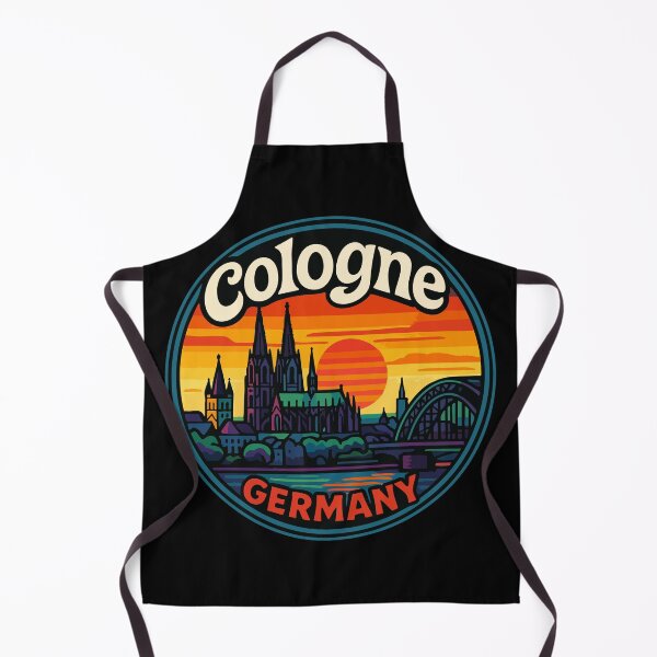 Item preview, Cologne Germany Retro Travel designed and sold by TomFrontierArt.