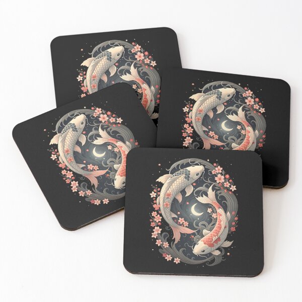 Item preview, Koi Lunar Emblem designed and sold by SolombraArt.