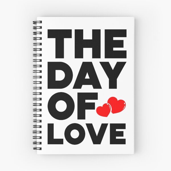 Item preview, THE DAY OF LOVE, Typography Valentine's Day quotes design for Lovers designed and sold by HGstudioDesign.