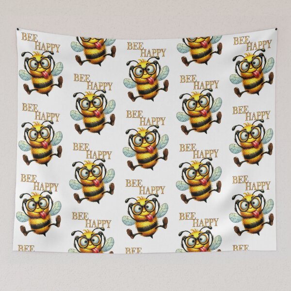 Item preview, Bee happy, little bee designed and sold by LoneAngel.