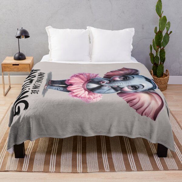Item preview, Cute Elephant Ballerina - Anyone Can Be Anything designed and sold by SolaoLab.